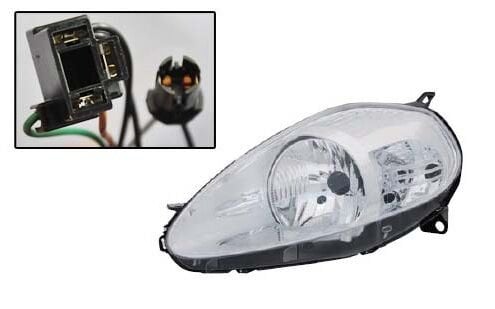 20-A850-05-2B FAR SİNYAL SOL GRANDE PUNTO 10/05 ELEKTRİKLİ H4 KROM