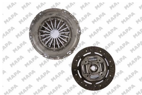 DEBRİYAJ SETİ BASKI DİSK TRANSİT CONNECT 1.8 TDCI 110 PS 1.8TCLYNX-MEK-MTX75 07 14