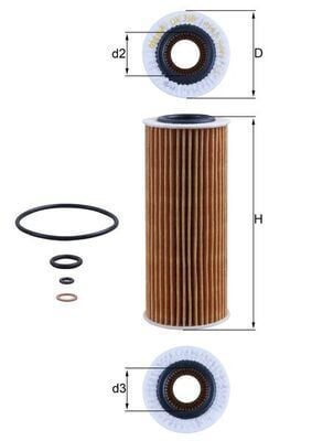 YAG FILTRESI BMW M47 E87 E46 E90 E91 E60 E61 E65 E83
