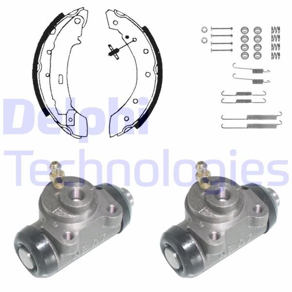 FREN PABUÇ KİTİ ARKA RENAULT LAGUNA 05/98 12/00