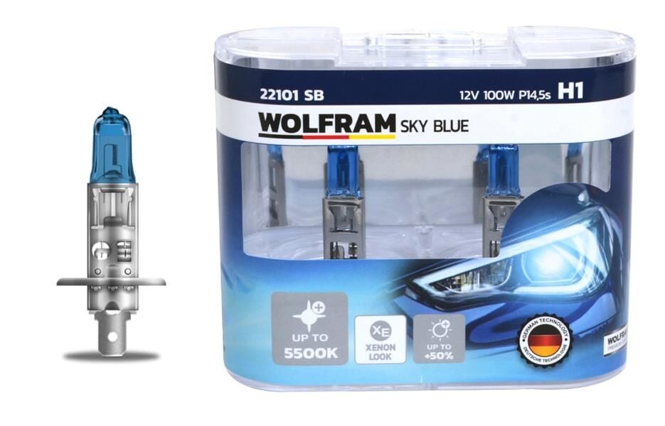 AMPUL 12V H1 100 P14.5s SKY BLUE BEYAZ IŞIK