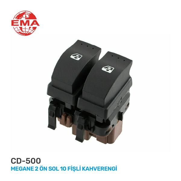 CAM AÇMA ANAHTARI ÖN SOL MEGANE 2 10 FİŞLİ