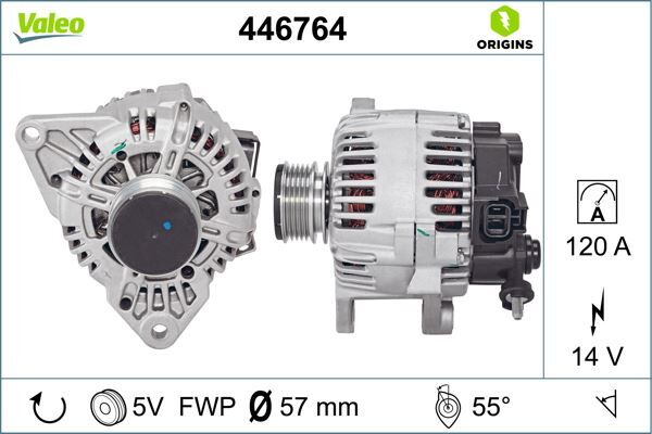 ALTERNATÖR HYUNDAI ACCENT ERA BLUE MATRIX 1.5L D4FA 1.6L D4FB 06-18 / İ30 1.6L D4FB 07-11 / CEED 1.6L D4FB 07-12 / CERATO 1.5L D4FA 04-06 1.6L D4FB 07-09 / RIO 1.5L 05-10 1.4L D4FC 11-14 14v 120A