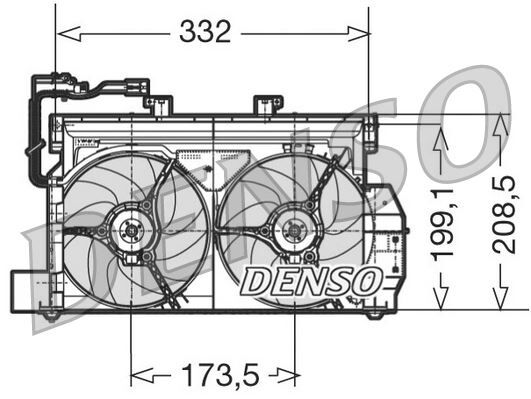 FAN. RADİATOR ALFA ROMEO 33 83-93