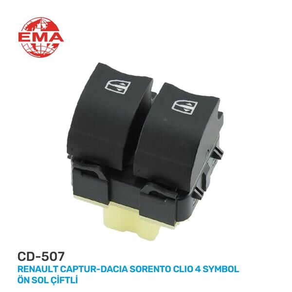 CAM AÇMA ANAHTARI ÖN SOL ÇİFTLİ CAPTUR-CLIO 4 SYMBOL-SORENTO