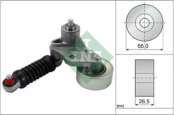 ALTERNATÖR GERGİ RULMANI GERDİRİCİ P206 1.4i-1.6i-16 16V 98- -XSARA 1.4i-1.6-1.6 16V 97-05