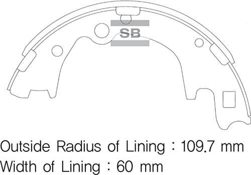 ARKA KAMPANA PABUÇ BALATA HYUNDAI H-1 2.5L D4CB LİBERO kamyonet 01-