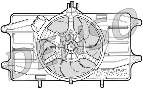 FAN. RADİATOR FIAT DOBLO 01-