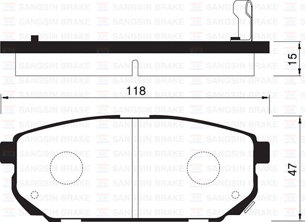 ARKA FREN BALATA KIA SORENTO 2.5L D4CB CRDi 02-