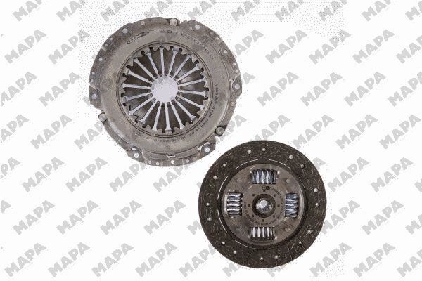 DEBRİYAJ SETİ RULMANSIZ FIESTA VI 1.4 TDCI 09 MAZDA 2 1.4 MZR-CD 08-15