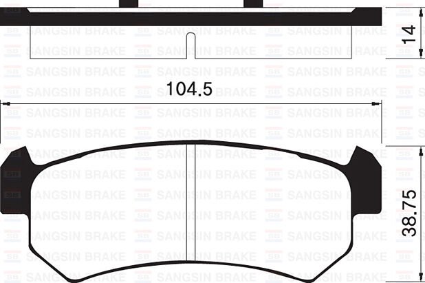 ARKA BALATA LACETTI 1.4-1.6-1.8 04 NUBIRA 1.4-1.6-1.8 2.0 04 GDB3348