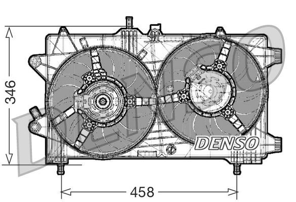 FAN. RADİATOR FIAT GRANDE PUNTO 05-